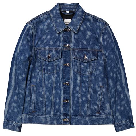 burberry print denim jacket|Burberry denim jacket 2xl.